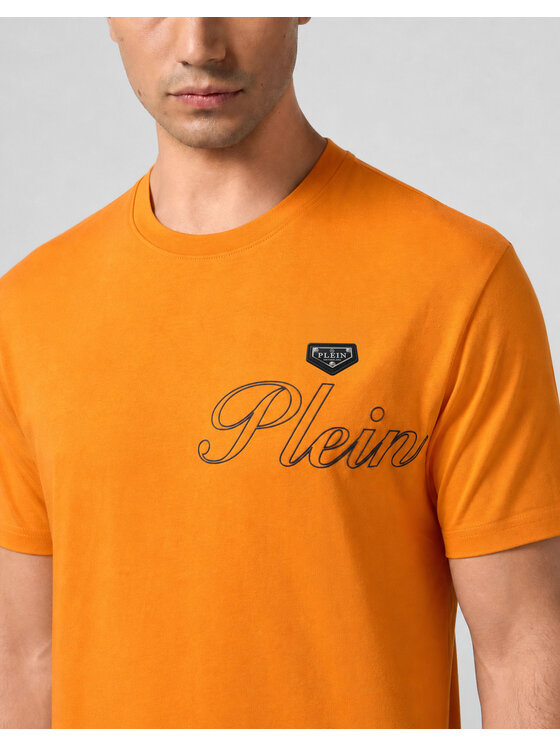 PHILIPP PLEIN PHILIPP PLEIN T-shirt 31678 Arancione Regular Fit