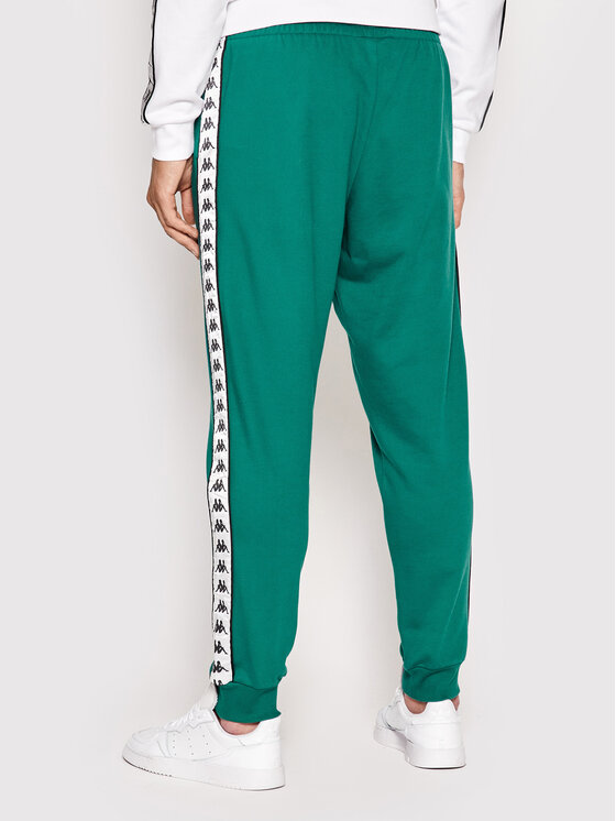 Kappa Kappa Sportinės kelnės 311037 Žalia Regular Fit