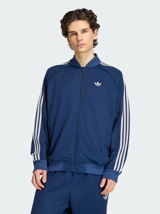 adidas adidas Kurtka przejściowa 168998 Niebieski jasny Loose Fit