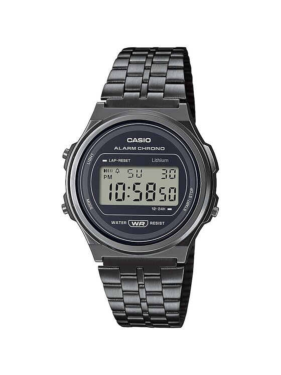Casio Casio Ρολόι A171WEGG-1AEF Μαύρο