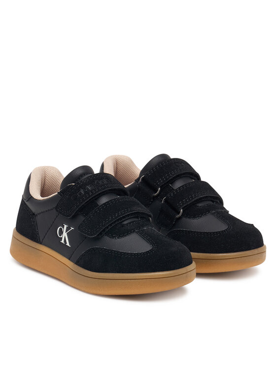 Calvin Klein Calvin Klein Superge Low Cut Velcro Sneaker V1X9-83443-0318 M Črna