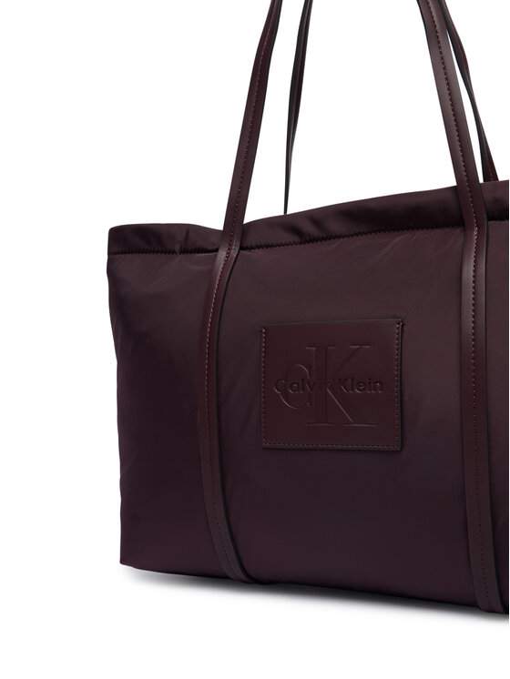 Calvin Klein Calvin Klein Τσάντα Medium Tote LV04F3869G Μπορντό