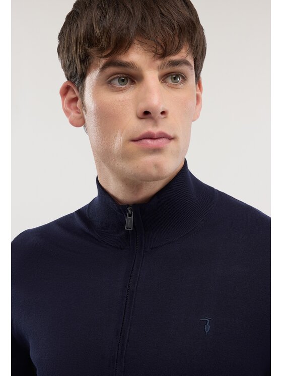 Trussardi Trussardi Kardigan M0188000085N034 Niebieski Regular Fit