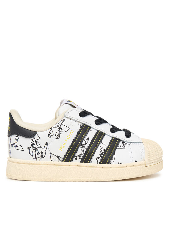 adidas adidas Tenisice Pokemon Superstar II Elastic Lace KJ5614 Bijela