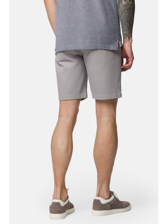 Lancerto Lancerto Szorty materiałowe Ibiza SZO082123000002 Szary Regular Fit