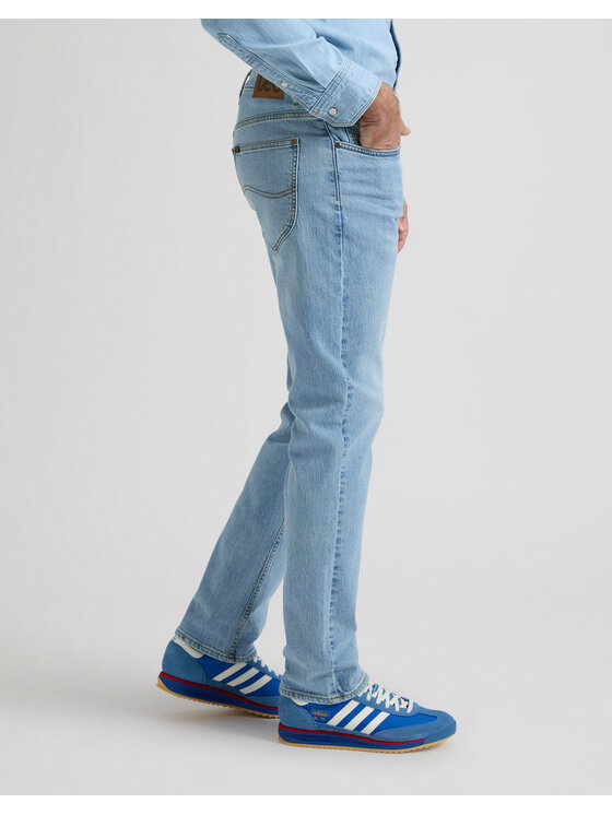 Lee Lee Jeansy DAREN Niebieski Straight Leg