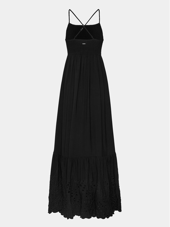 Maaji Maaji Vsakodnevna obleka 2123CLD004 Črna Regular Fit