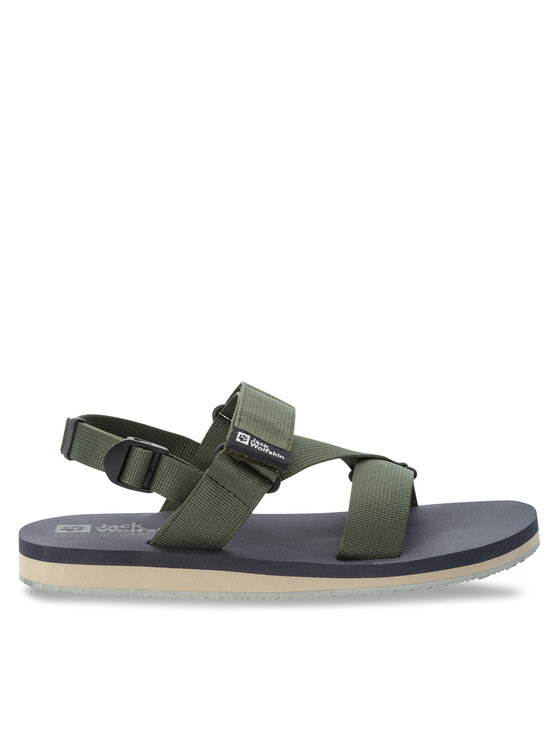 Jack Wolfskin Sandale Urban Entdeckung Belt Sandal 4056711 Zelena