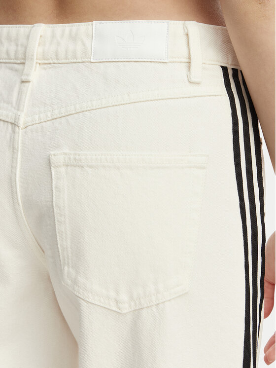 adidas adidas Дънки Firebird KD2895 Бежов Loose Fit