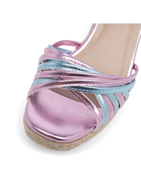 DeeZee DeeZee Espadryle WYL2610-01 Różowy