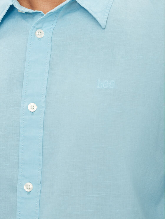 Lee Lee Cămașă Patch 112349050 Albastru Regular Fit