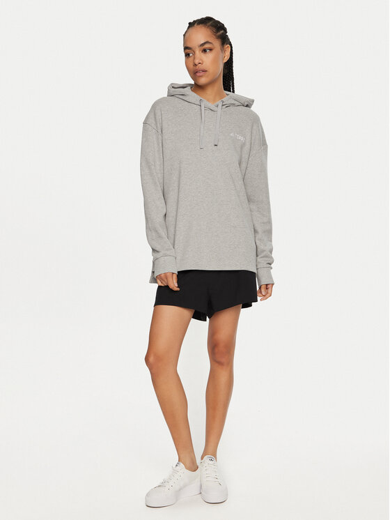 adidas adidas Bluză Terrex Logo IB6567 Gri Regular Fit