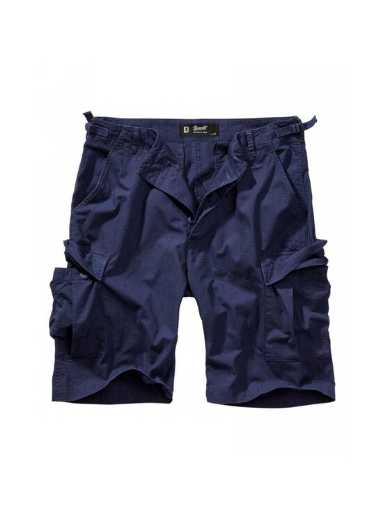 Brandit Brandit Spodnie materiałowe 2019.8 Granatowy Regular Fit
