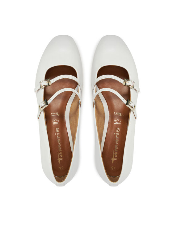 Tamaris Tamaris Ballerine 1-22142-44 Bianco