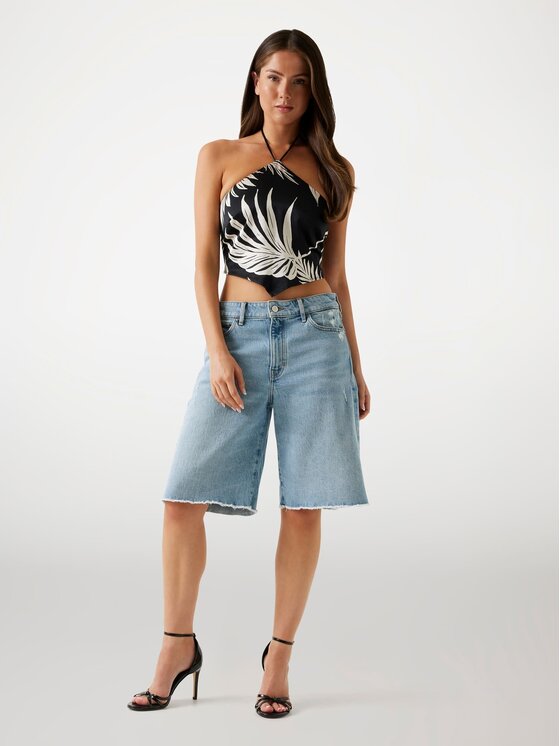 Guess Guess Top 175495 Czarny Classic Fit