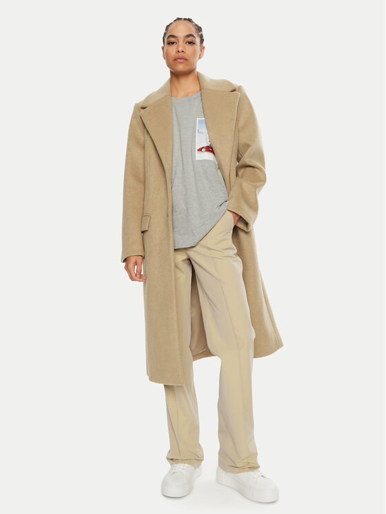 2NDDAY 2NDDAY Wollmantel Miguel 2245110123 Beige Oversize