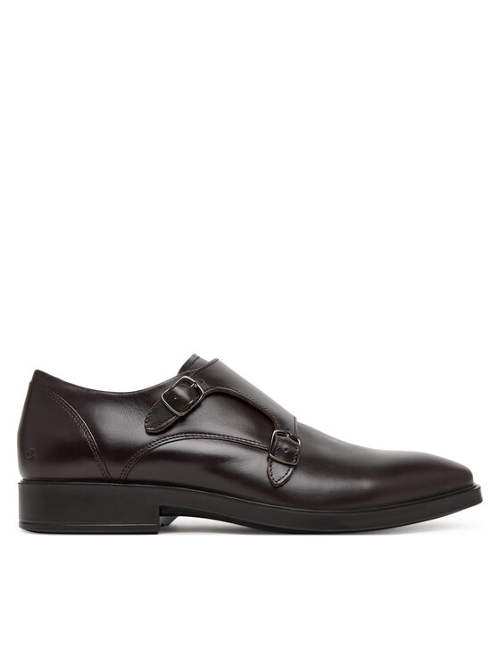 ECCO ECCO Félcipő Milan Double Monk-Strap 52333401072 Barna