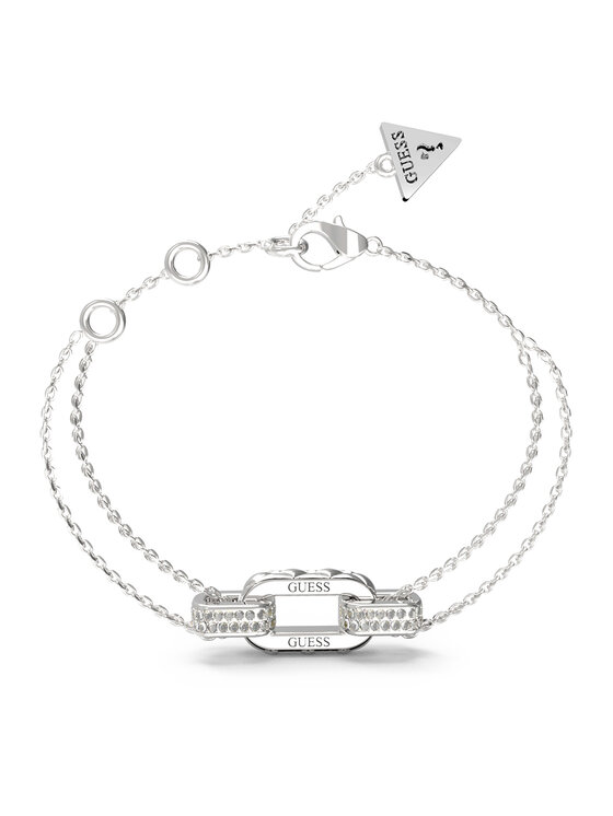 Guess Guess Náramek JUBB04 581JW Stříbrná