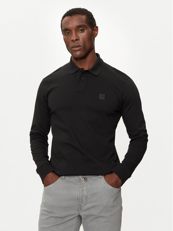 Boss Polo Passerby 50507704 Melns Slim Fit