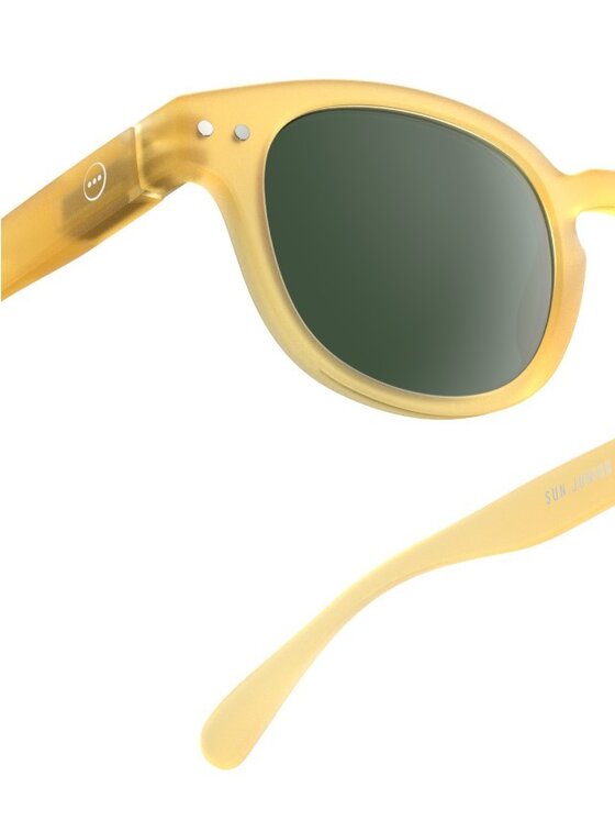 IZIPIZI IZIPIZI Okulary przeciwsłoneczne Sun Junior C Yellow honey Żółty