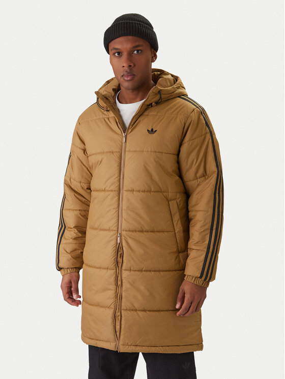 adidas adidas Žieminė striukė adicolor JW5847 Smėlio Loose Fit