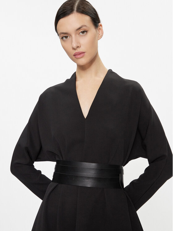 Imperial Imperial Haljina za svaki dan AAFZGEU Crna Relaxed Fit