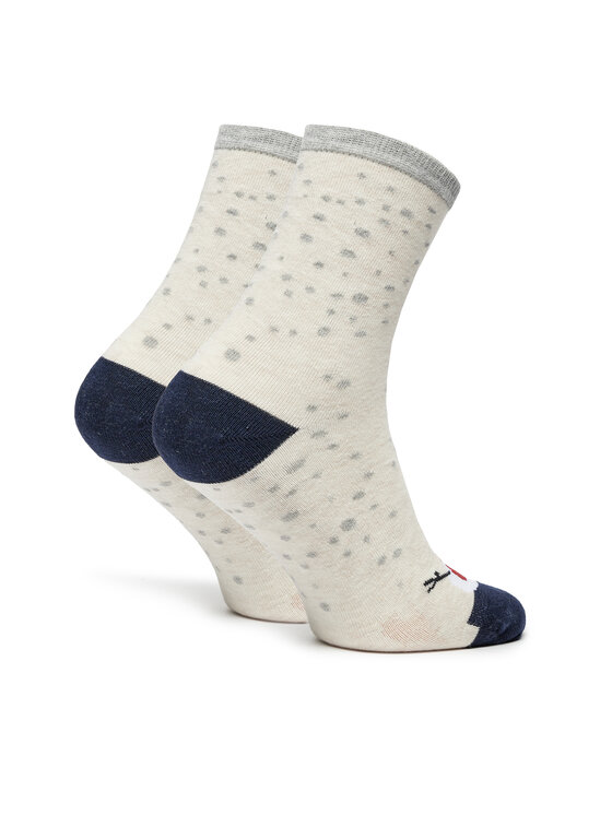 ONLY ONLY Set di 5 paia di calzini lunghi da donna Christmas 15302304 Multicolore