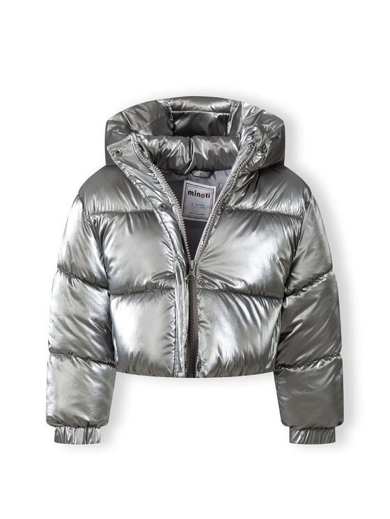 MINOTI MINOTI Kurtka zimowa 20COAT 90 Szary Regular Fit