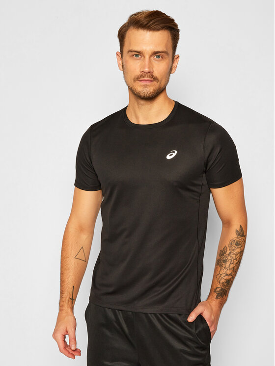 Magliette asics bambino sales nero