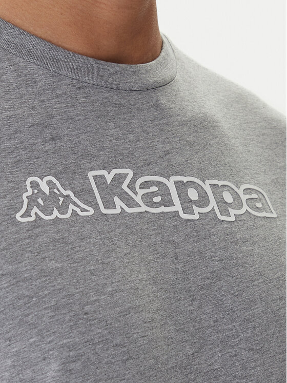 Kappa Kappa T-Shirt Feddu 311H7HW Šedá Regular Fit