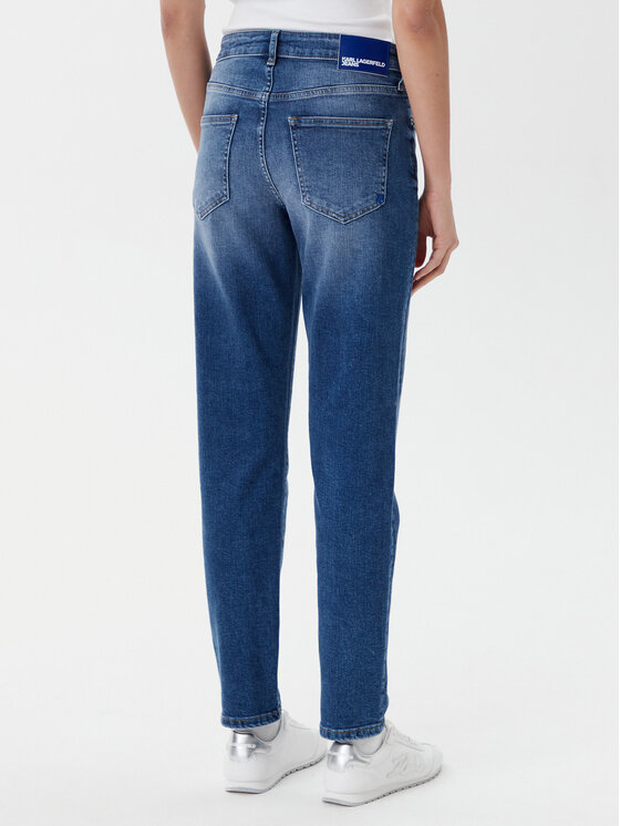 Karl Lagerfeld Jeans Karl Lagerfeld Jeans Traperice A1W10108 Tamnoplava Slim Fit