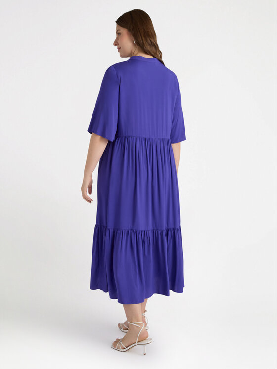 Fiorella Rubino Fiorella Rubino Vestito elegante 7582T101631N029 Viola A-Line Fit