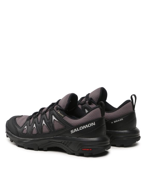 Salomon Salomon Trekking X Braze Gtx GORE-TEX L47180700 Siva