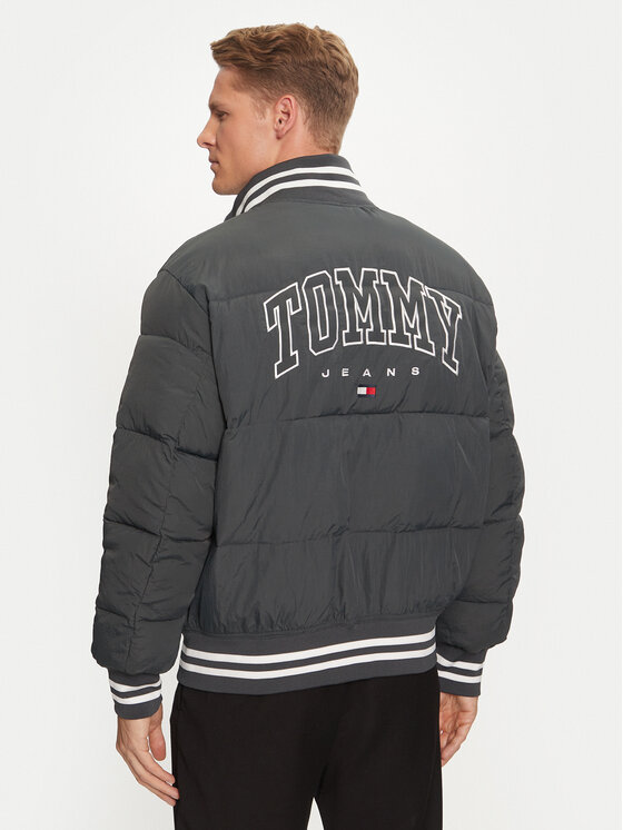 Tommy Jeans Tommy Jeans Зимно яке Varsity DM0DM19640 Сив Regular Fit