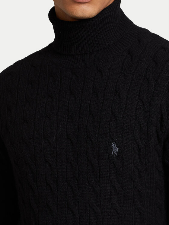 Polo Ralph Lauren Polo Ralph Lauren Rollkragenpullover 710876836002 Schwarz Regular Fit