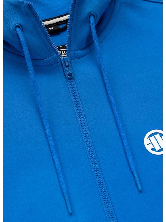 PITBULL PITBULL Bluza CHARGER SMALL LOGO Niebieski Regular Fit