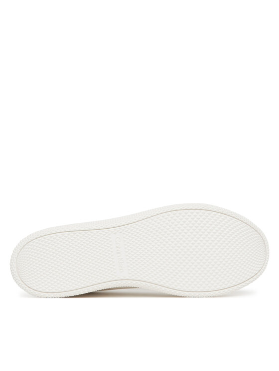 Calvin Klein Calvin Klein Сникърси Low Top Lace Up Tmbl Lth HM0HM01803 Бял