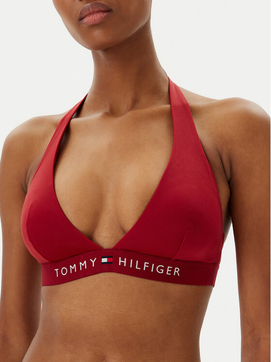 Tommy Hilfiger Tommy Hilfiger Bikinio viršus UW0UW05813 Raudona