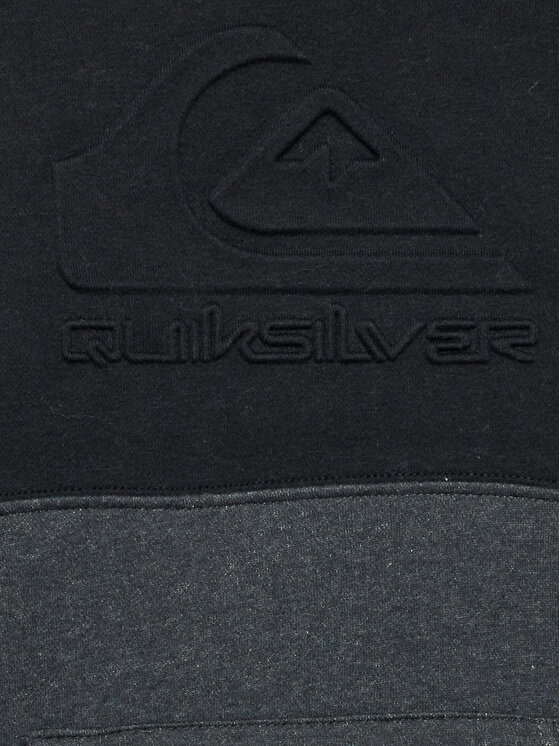 Quiksilver Quiksilver Felpa Embosshoodyouth Otlr EQBFT03865 Nero Regular Fit