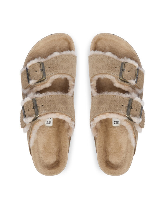 Birkenstock Birkenstock Natikače Arizona Shearling 1028293 Bež