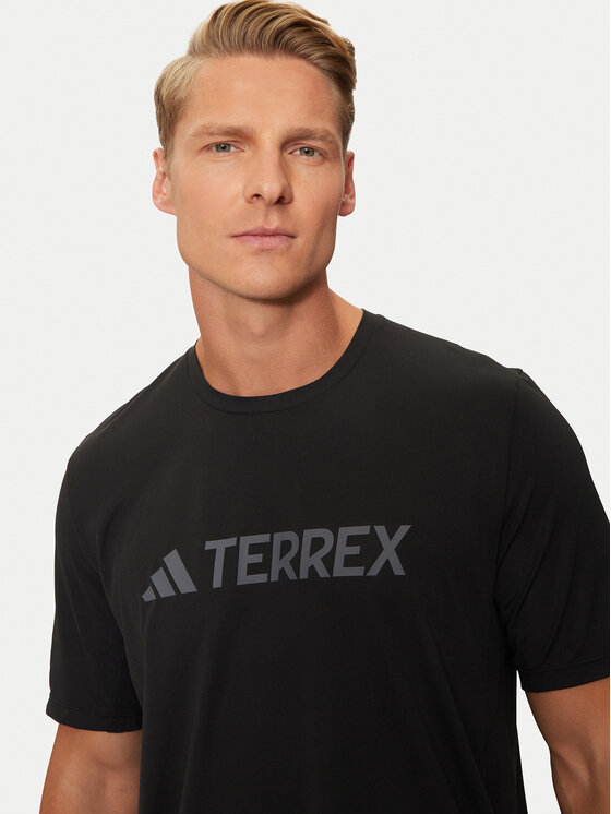 adidas adidas Techniniai marškinėliai Terrex Multi Endurance Tech IY9424 Juoda Regular Fit