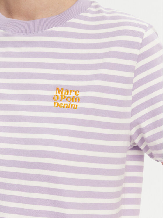 Marc O'Polo Denim Marc O'Polo Denim T-Shirt 500 0005 953 Fialová Relaxed Fit