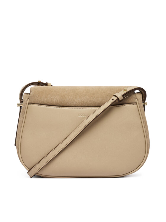 BOSS BOSS Handtasche Boss Beyond Saddle S 50557963 Beige