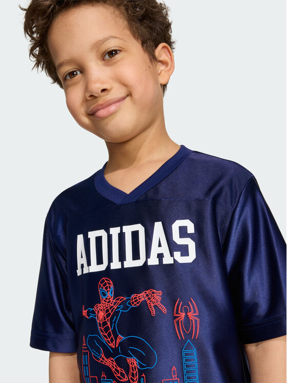 adidas adidas T-Shirt 165656 Niebieski Loose Fit