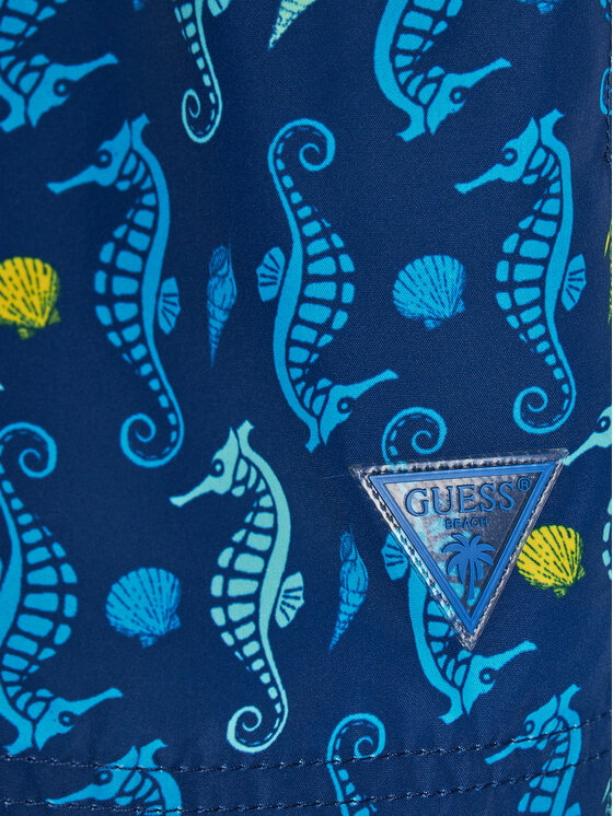 Guess Guess Úszónadrág L4GZ05 WG2A2 Kék Regular Fit
