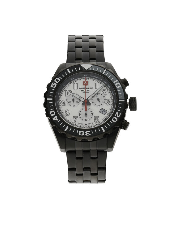 Swiss Alpine Military Swiss Alpine Military Käekell 7076.9172 Must