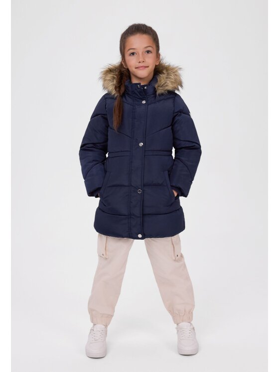minoti minoti Kurtka zimowa 32COAT198 Granatowy Regular Fit