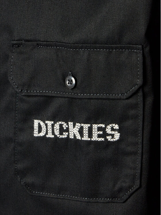 Dickies Dickies Marškiniai Wichita DK0A4YF9 Juoda Regular Fit