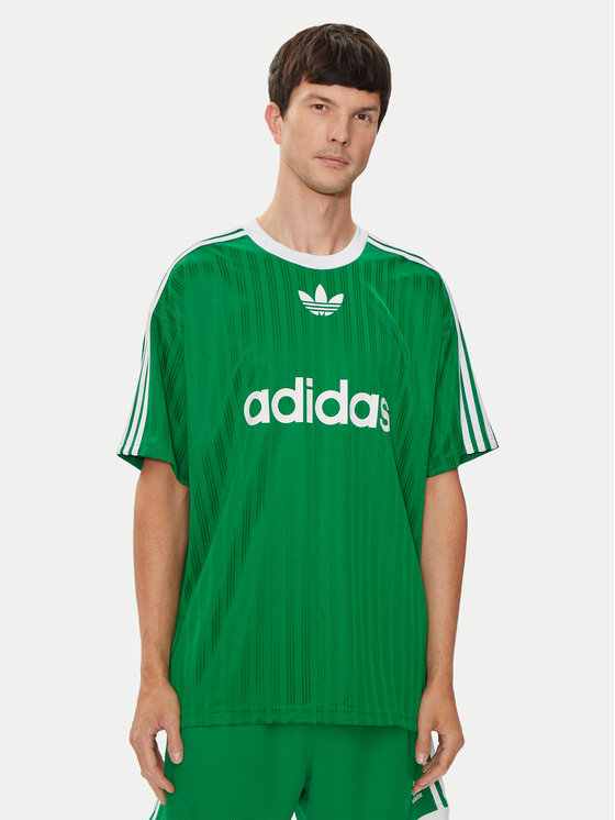 adidas Tricou adicolor IM9457 Verde Loose Fit