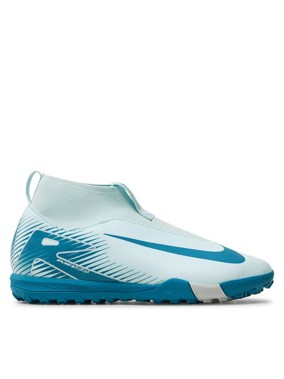 Nike Nike Ghete pentru fotbal Zoom Superfly 10 Academy Tf FQ8310 Albastru celest